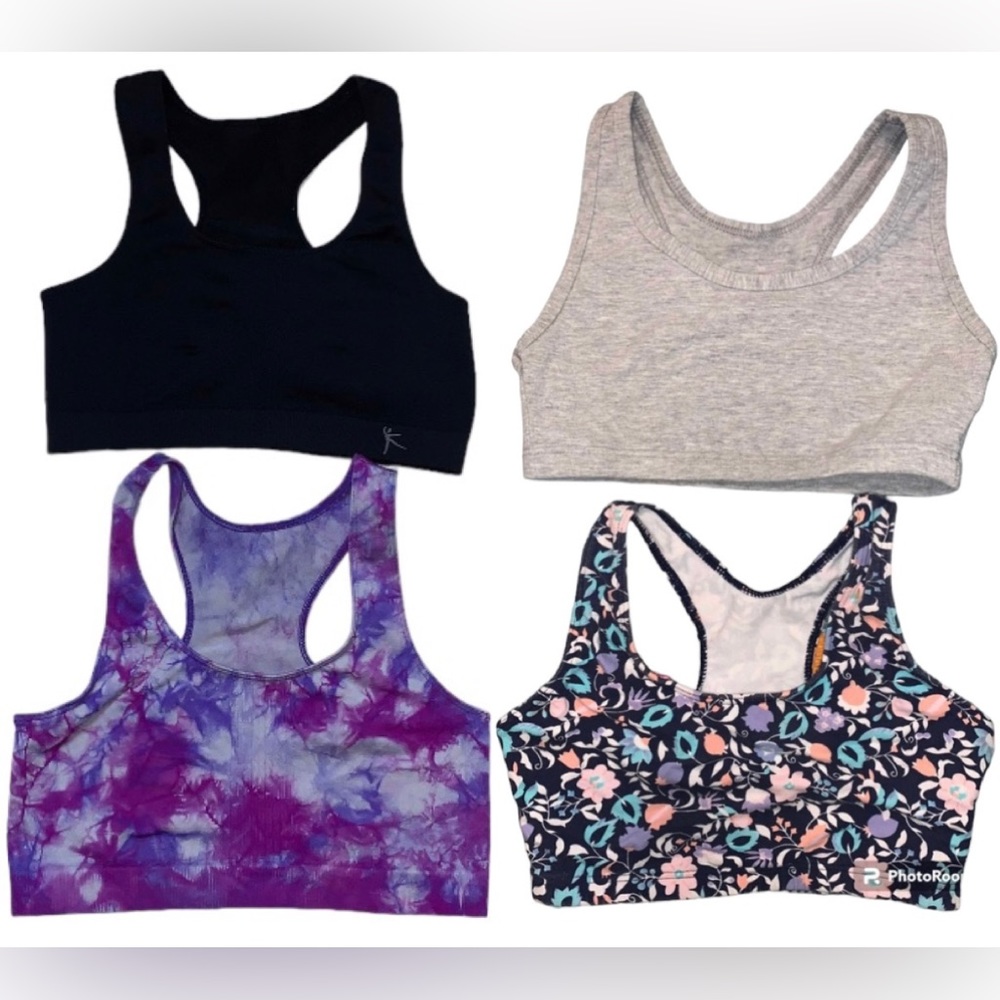Misha Bodywear/Capezio Sports Bras & 2 additional bras.